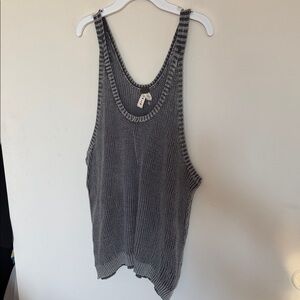 We the free Gray Knit Women's Tank Top